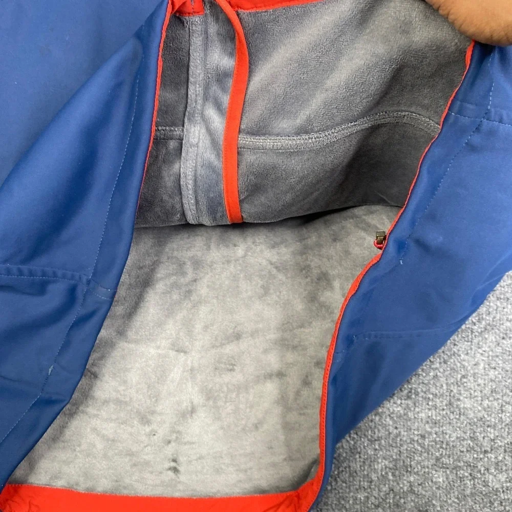 The North Face Summit Series Windstopper Jacket Mens Blue Softshell Full Zip L